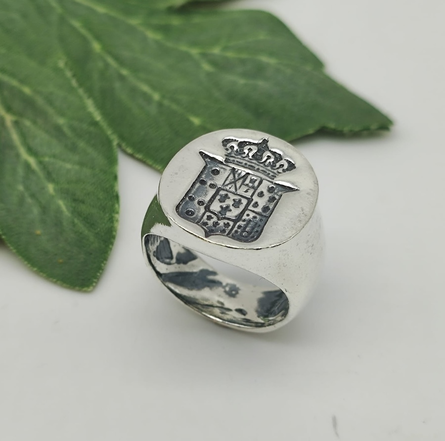 Anello chevalier borbonico