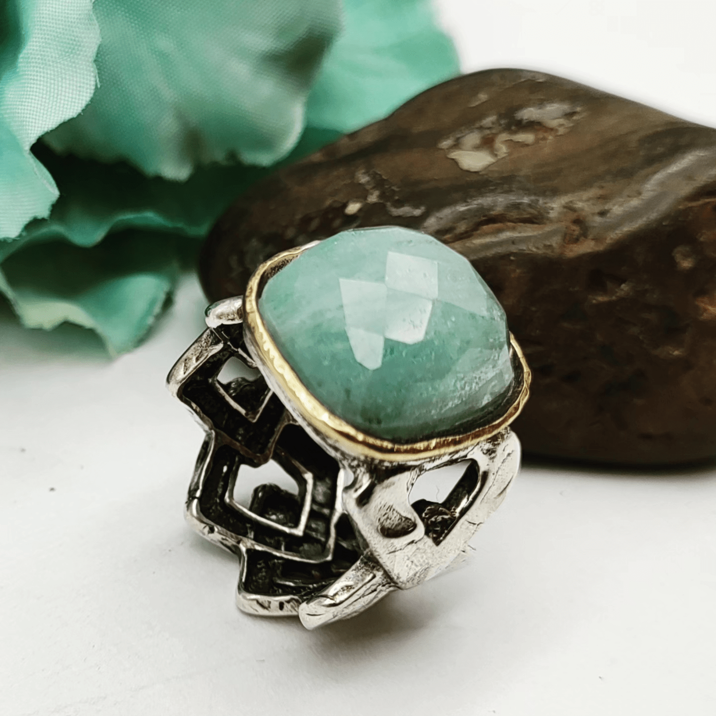 Anello Marechiaro Acquamarina