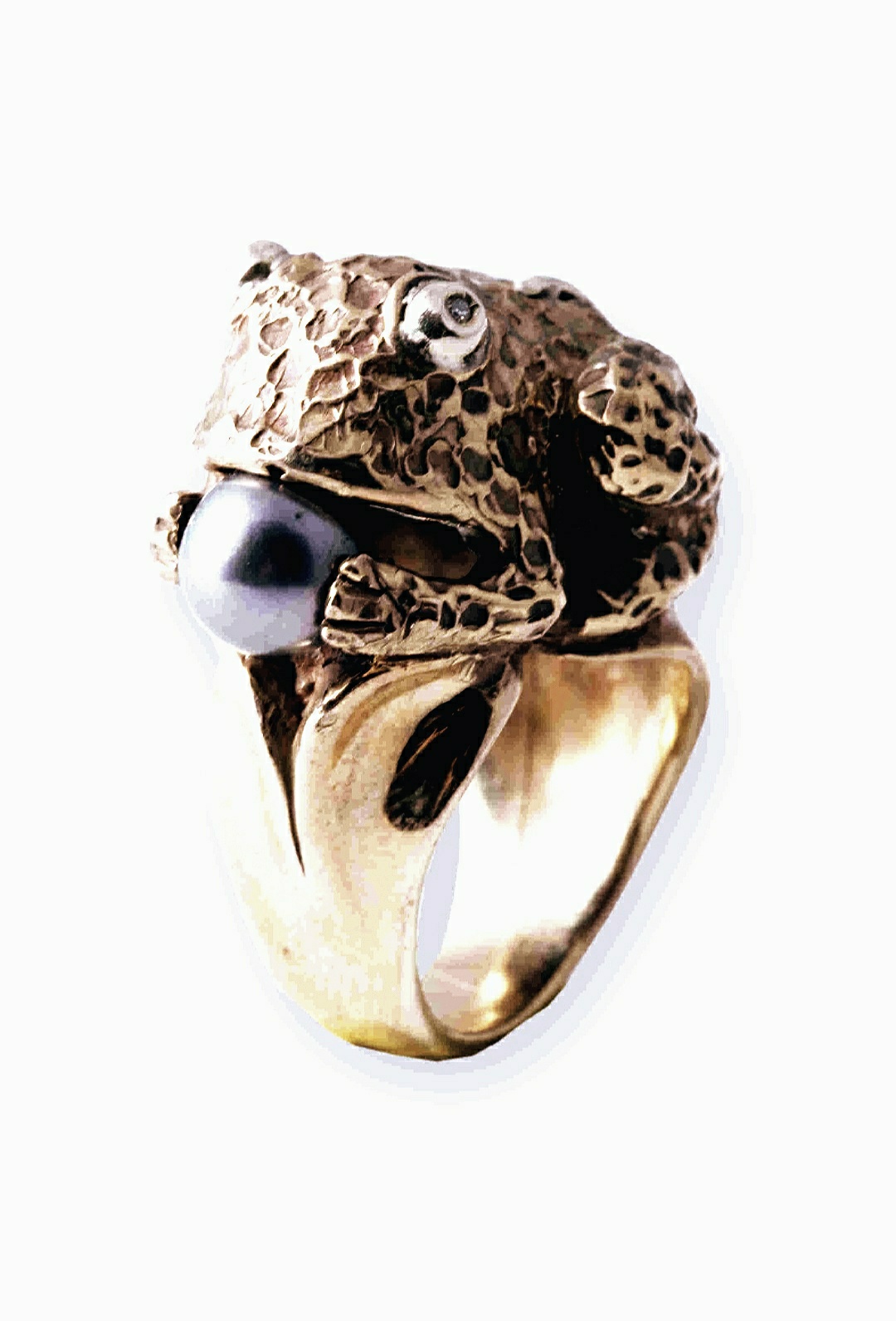 Anello Rana - bronzo
