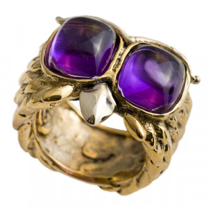 Anello Gufo - bronzo Anello Gufo - bronzo
