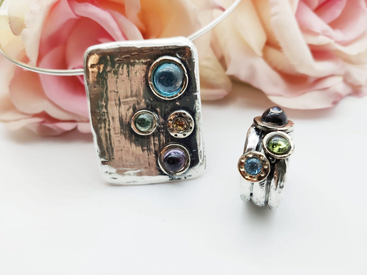 Ciondolo Bubble in argento