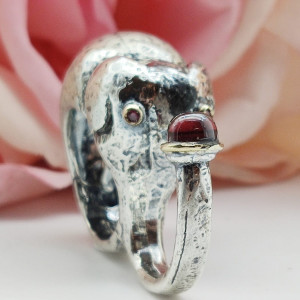 Anello Elefante con mignolo Anello Elefante con mignolo