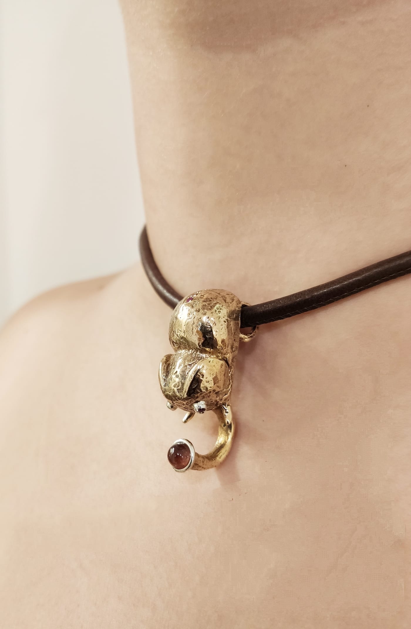 Ciondolo Elefante in bronzo