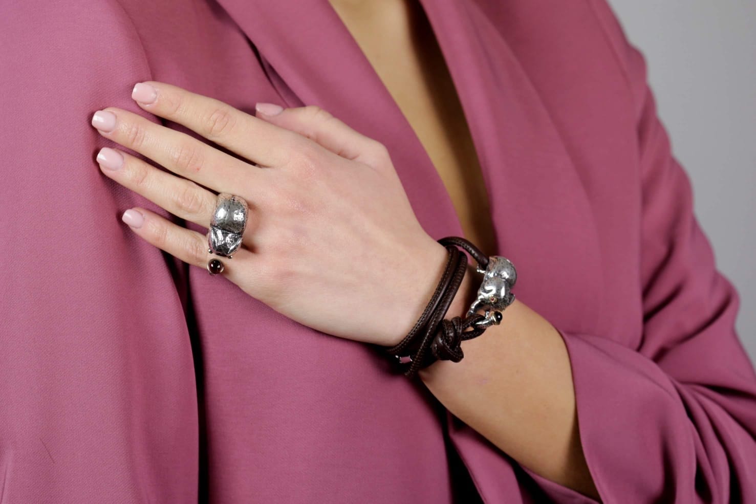 Bracciale Elefante argento