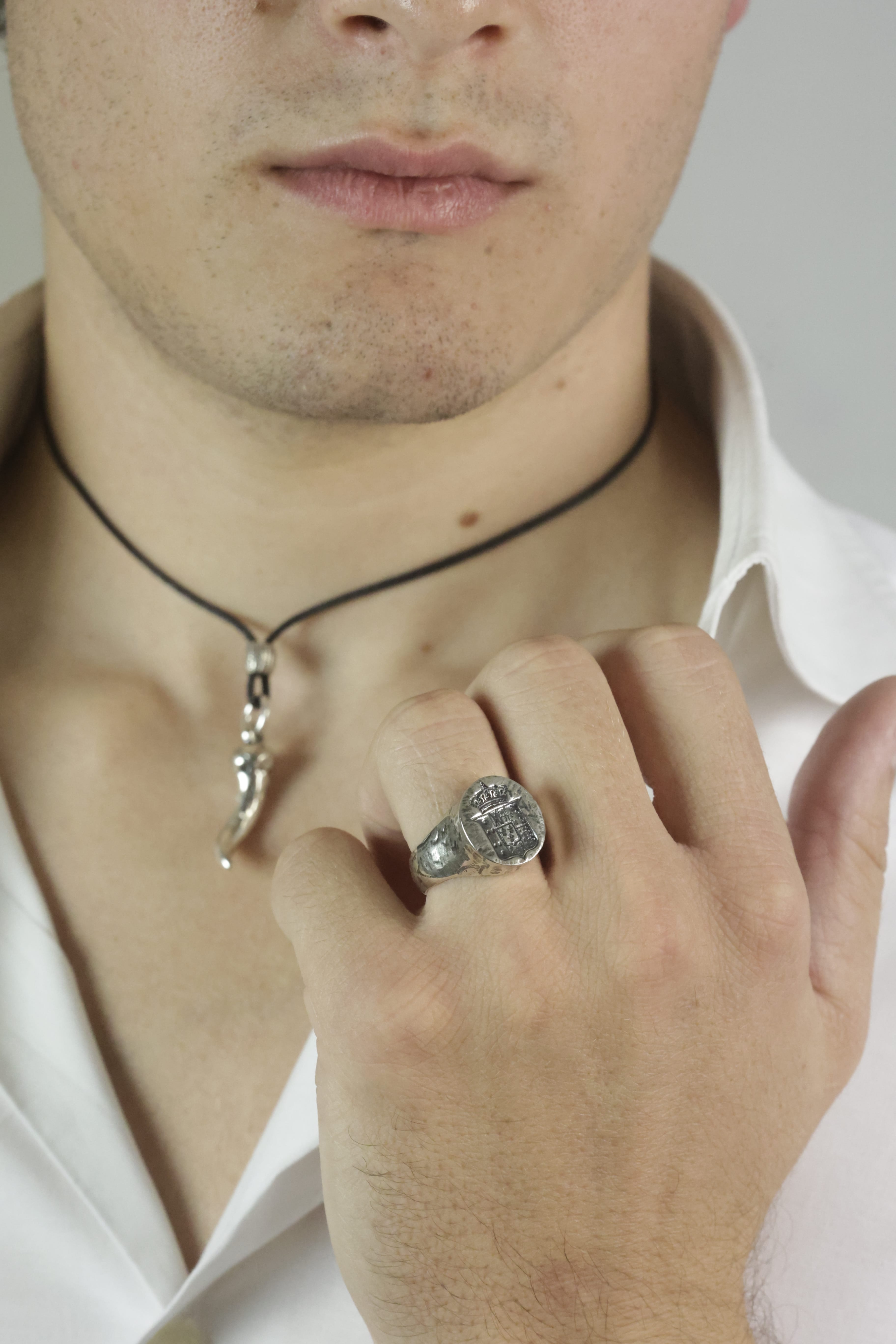 Anello chevalier borbonico