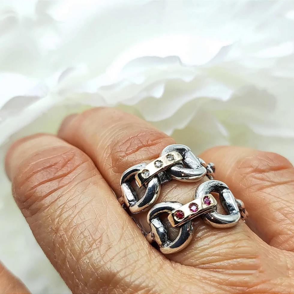 Anello Horse Morsetti